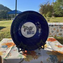 Downtown Cook-Off award plate with the Blue-Collar Scholars logo